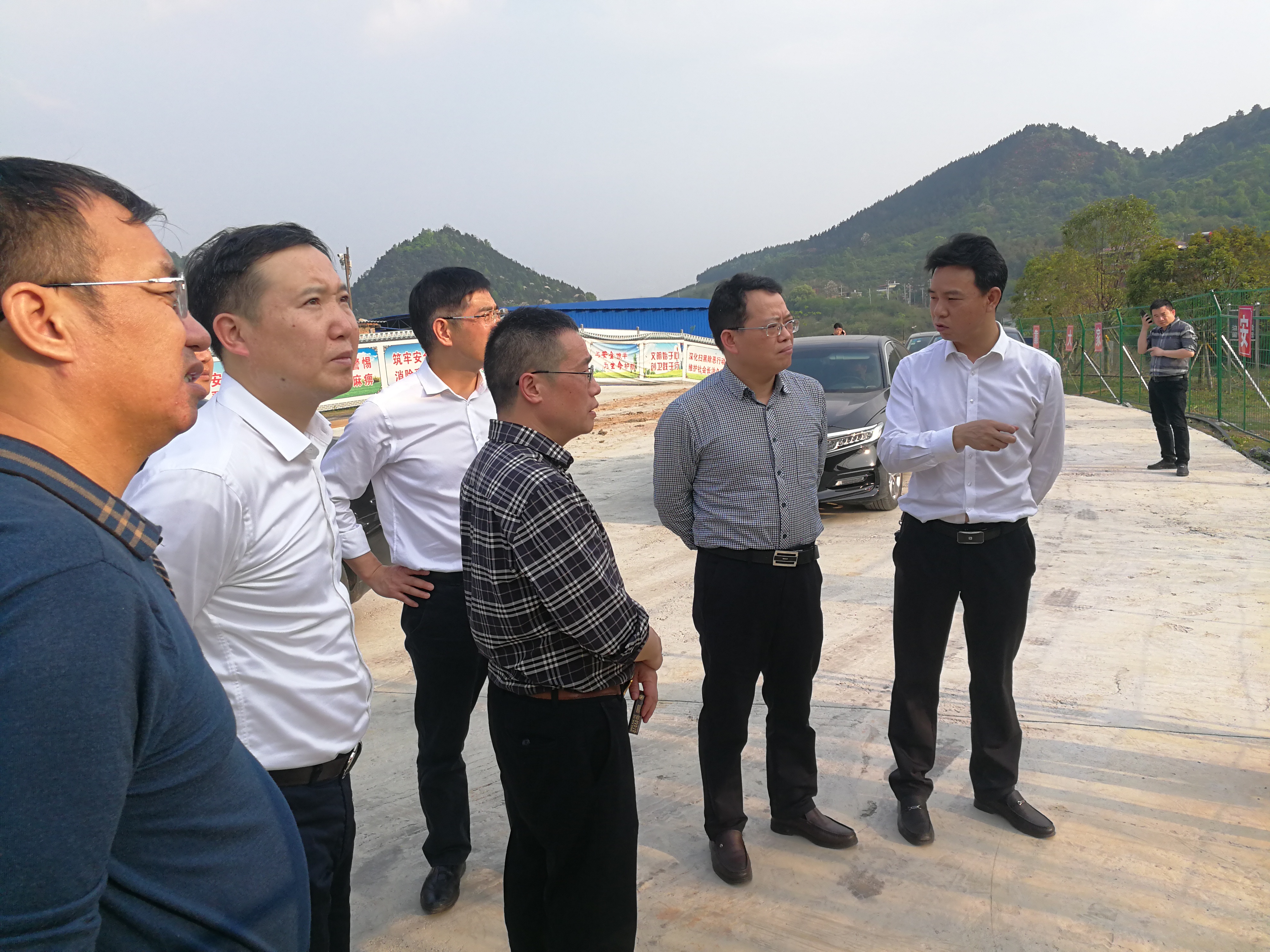 蒋云新深入衡南县督导突出环境问题整改